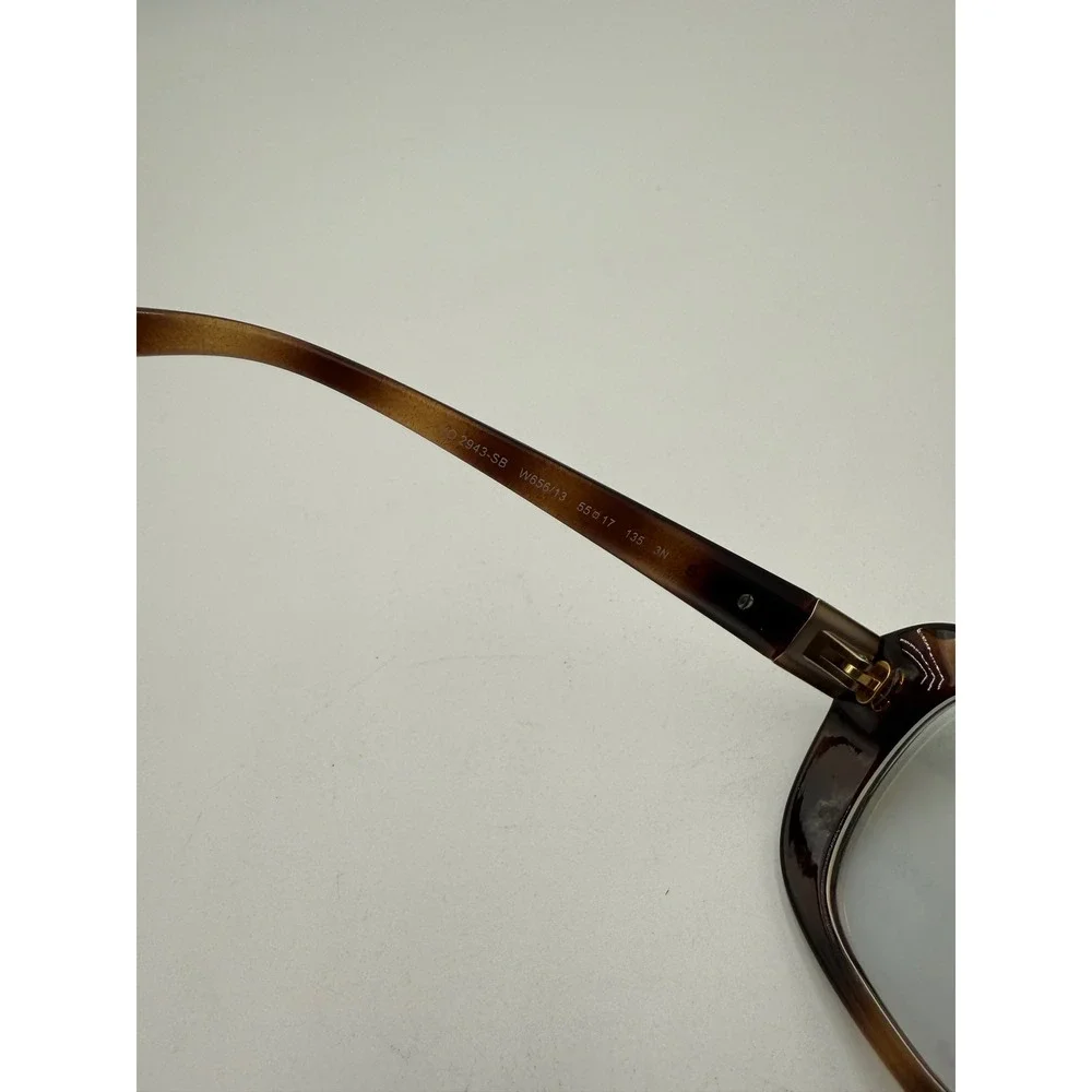 Vogue Sunglasses Women 55-17-135 Brown Tortoise Good VO 2943-SB Crystal Cat Eye